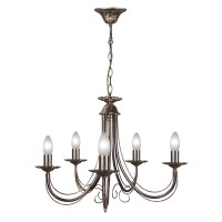 Люстра Петрасвет S1064-5, 5хЕ14 макс, 60Вт