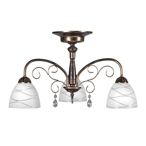 Люстра потолочная 3 плафона S2141-3