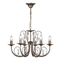 Люстра Петрасвет S1033-6, 6хЕ14 макс, 60Вт