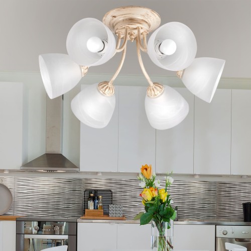 Люстра потолочная 6 плафонов S2149-6